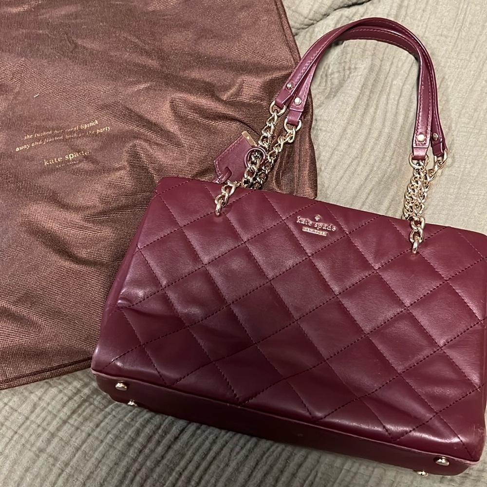 Kate spade quilted bag